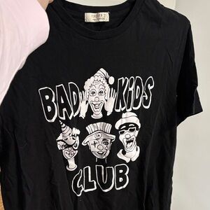 Forever 21 Black 'Bad Kids Club' T-Shirt